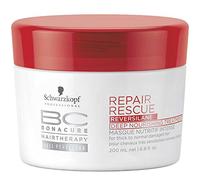Schwarzkopf Bonacure Repair Rescue, Trattamento nutriente profondo, Maschera Intensiva Nutriente, 200 ml