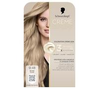 Schwarzkopf - Colorazione permanente - Creme Supreme - Risultato Colore Uniforme - Colorazione Crema Cura - Bonding - Pre-Serum e Maschera Cura - Copertina 100% Capelli Bianchi - 9-48 - Biondo Chiaro