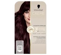 Schwarzkopf - Colorazione permanente - Creme Supreme - Risultato Colore Uniforme - Colorazione Crema Cura - Bonding - Pre-Serum e Maschera Cura - Copertina 100% Capelli Bianchi - 5-69 - Chatain