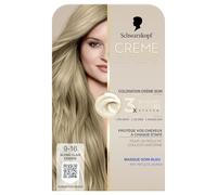 Schwarzkopf - Colorazione permanente - Creme Supreme- Risultato Colore Uniforme - Colorazione Crema Cura - Bonding - Pre-Serum e Maschera Cura - Copertina 100% capelli bianchi -9-16 -Blond chiaro