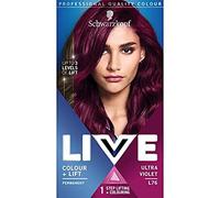 Schwarzkopf Tintura permanente per capelli, colore intenso + Lift, L76, colore: viola