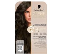 Schwarzkopf Creme Supreme, Tinta per capelli, 5-1 Castano Chiaro Freddo