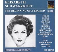 Schwarzkopf Elisabeth - Beginning Of a Legend
