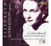 Schwarzkopf, Elisabeth/Parsons, Geoffrey - Liederabend (Mozart, Wolf, Schubert, Schumann, Wolf-Ferrari)