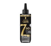 Schwarzkopf Gliss 7 Sec Trattamento Express Riparazione 200ml, Trattamento capelli con Keratina Liquida ed Estratto di Perla Nera, Trattamento alla Cheratina per capelli danneggiati e secchi