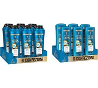 Schwarzkopf, Gliss Aqua Revive, 6 Balsamo 6 Shampoo Idratante per Capelli Normali e Secchi con Complesso Ialuronico e Alga Marina, Idrata e Deterge i capelli, Adatto per Lavaggi Frequenti 200ml