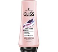 Schwarzkopf Gliss, Balsamo Addio Doppie Punte, per Capelli Spezzati e Danneggiati, ad Azione Fortificante e Districante, con Olio di Semi di Uva, 200ml