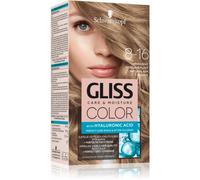 Schwarzkopf Gliss Color Tintura permanente per capelli 8-16 Biondo grigio naturale, 1 pz