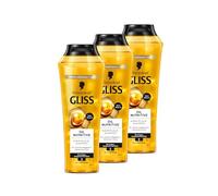 Schwarzkopf Gliss Kur Shampoo, Oil Nutritive, confezione da 3 (3 x 250 ml)