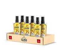 Schwarzkopf Gliss, Oil Exilir Quotidiano Riparazione Suprema, Olio per Capelli, per Capelli Secchi e Danneggiati, con Olio D'Argan e Vitamina E, Confezione da 6 Pezzi x 75 ml