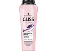 Schwarzkopf Gliss, Shampoo Addio Doppie Punte, per Capelli Spezzati e Danneggiati, ad Azione Fortificante, con Olio di Semi di Uva, 250ml