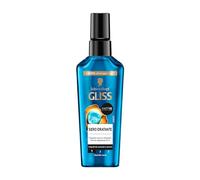Schwarzkopf Gliss Siero Idratante 75ml, Siero capelli idratante arricchito con HAPTIQ System, Olio per capelli da normali a secchi