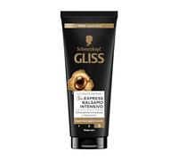 Schwarzkopf Gliss Ultimate Repair 1 Min Express Balsamo Intensivo 200ml, Balsamo con Keratina Liquida ed Estratto di Perla Nera, Trattamento alla Cheratina per capelli danneggiati e secchi.