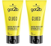 Schwarzkopf Got2B Glued Gel Resistente Al Agua - 150 ml (Confezione da 2)