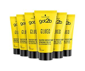 Schwarzkopf Got2b incollato Colla Manufacturing Topping 150ml - Pack 6