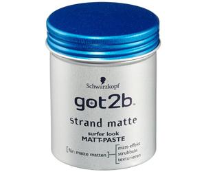 Schwarzkopf got2b Strand Matte - Pasta modellante per capelli a effetto opaco