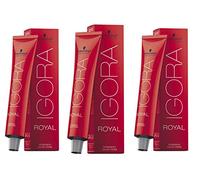 Schwarzkopf Igora Royal 7-55 - Set 3 x 60 ml