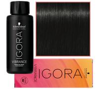 Schwarzkopf Igora Vibrance 1-0 Nero Naturale 60ml - Tinta semipermanente