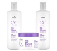 SCHWARZKOPF Kit BC Bonacure Frizz Sh 1000ml + Mask 500ml + Cond 1000ml