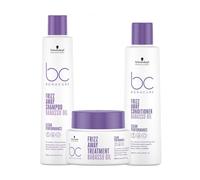 SCHWARZKOPF Kit BC Bonacure Frizz Shampoo 250ml + Mask 200ml + Conditioner 200ml