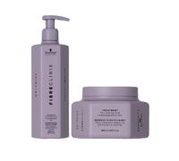 SCHWARZKOPF Kit Fibre Clinix De-Frizz Shampoo 300ml + Mask 250ml
