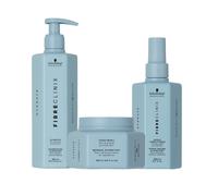 SCHWARZKOPF Kit Fibre Clinix Hydrate Shampoo 300ml + Mask 250ml + Spray Conditi