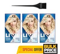 Schwarzkopf LIVE 00A Absolute Platinum Intense Pigment Lightener tintura per ...