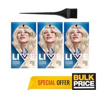 Schwarzkopf LIVE B11 Frosty Blonde Intense Pigment Hair Color Permanent confe...