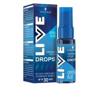 Schwarzkopf Live Drops Crystal Blue - Colore Semi-Permanente Capelli 30 ml