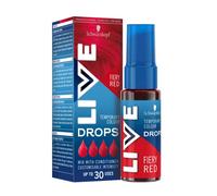 Schwarzkopf LIVE Drops sfumatura di colore per capelli lavabile colore Fiery Red 30 ml
