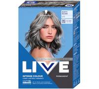 Schwarzkopf LIVE Intense Colour Hair Dye, n. U72 Ash Silver, toni freddi con lucentezza metallica, Nr. U72 Ash silver, massima profondità di colore, effetto anti-sbiadimento, confezione da 1