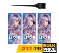Schwarzkopf LIVE P120 Lilac Crush Pastel Violet Semi-Permanent Hair Color con...