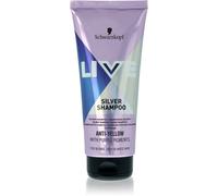 Schwarzkopf LIVE Silver shampoo detergente neutralizzante per toni gialli 200 ml