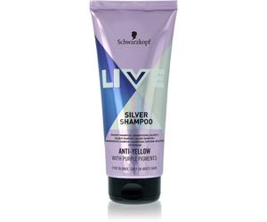 Schwarzkopf LIVE Silver shampoo detergente neutralizzante per toni gialli 200 ml