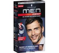 Schwarzkopf - Men Perfect - Gel colorante anti-cheveux bianchi - Castano Scuro Naturale 70