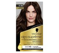 Schwarzkopf Oléo Supreme - Cioccolato - 4-86 - Colore permanente per capelli con olio - Senza ammoniaca - Intensità di colore duratura - copre 100% capelli bianchi - Sistema Haptiq