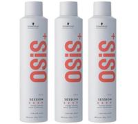 Schwarzkopf Osis Session - Spray per capelli da 200 ml, confezione da 3