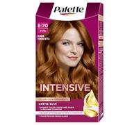 Schwarzkopf - Palette - Colorazione permanente per capelli - Crema Cura - Brillanza intensa - Copre 100% dei capelli bianchi - Durata 8 settimane - Biondo Terracotta 8.70