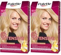 Schwarzkopf Palette Intense Tinte 10 Rub Biondo Molto Chiaro (Confezione da 2)