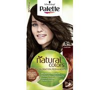 Schwarzkopf - Palette Natural Colors - Colorazione Permanente capelli - Colore naturale - Capelli nutriti - Copri 100% dei Capelli Bianchi - Castano 4.0