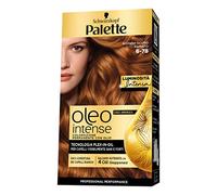 Schwarzkopf Palette Oleo, colorazione permanente copertura professionale capelli bianchi, Liquido, Senza ammoniaca, 6-78 Biondo Scuro Ramato, confezione singola