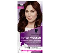Schwarzkopf - Perfect Mousse - Colorazione per capelli - Schiuma permanente senza ammoniaca - Maschera per la cura del 96% di ingredienti di origine naturale - Marrone rosso 388, 1 ml (confezione da