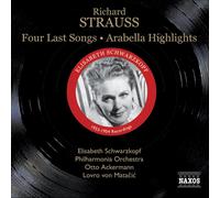 Schwarzkopf:Philharm:Mataci Four Last Songs, Arabella (matacic, Schwarzkopf (CD)