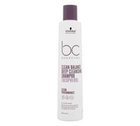 Schwarzkopf Professional BC Bonacure Clean Balance Tocopherol Shampoo 250 ml shampoo detergente profondo per Donna