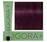 Schwarzkopf Professional Igora Zero Amm 4-99 Castano Medio Viola Extra 60ml - Tinta permanente