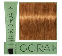 Schwarzkopf Professional Tinte per capelli Igora Zero Amm ChocolatesPermanent Color Cream 7-67 Biondo medio cioccolato ramato 60 ml