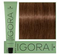 Schwarzkopf Professional Igora Zero Ammoniaca 5-5 | Marrone chiaro dorato 60 ml - Tinta permanente