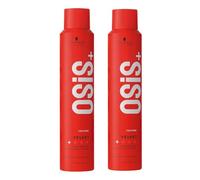 Schwarzkopf Professional OSiS Velvet Lacca per capelli Spray effetto cera definizione morbida lucentezza naturale formula non grassa non appiccicosa fissaggio leggero 200 ml - set di 2