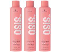 Schwarzkopf Professional - OSiS+ Volume Up 300 ml Spray Booster Volume - Set di 3
