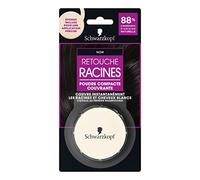 Schwarzkopf - Ritocco Radici - Polvere compatta coprente - Spugna inclusa per un'applicazione precisa - Si cancella al primo shampoo - 88% di ingredienti di origine naturale - nero, 1 g (confezione da